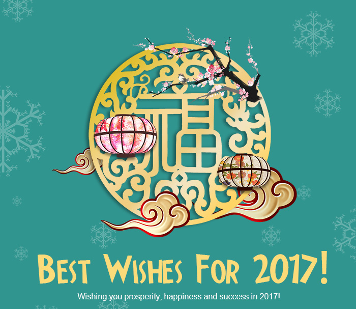 Best Wishes For 2017! 